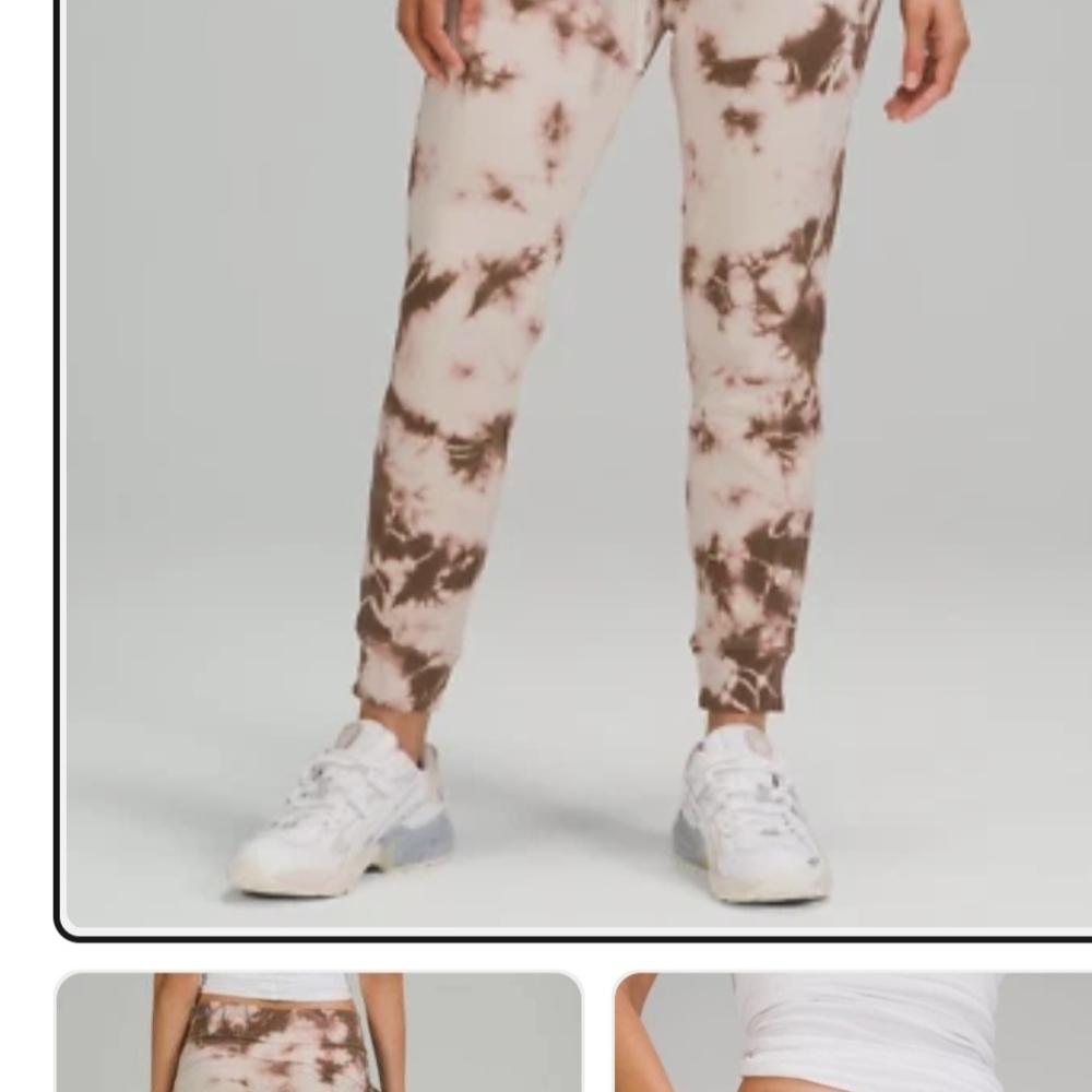 lululemon athletica Kids Brown Tie-Dye Sweatpants